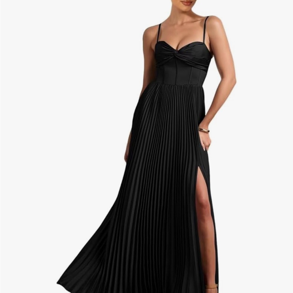 Elegant Black Evening Gown